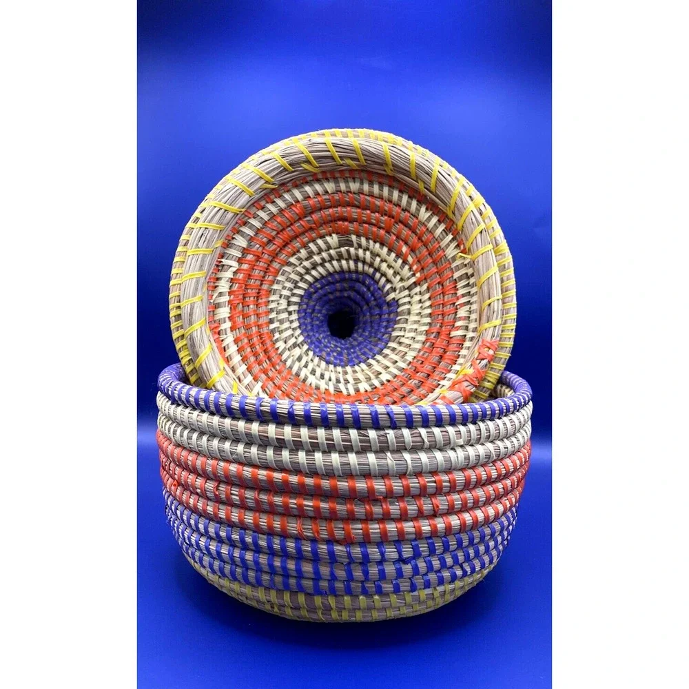 New Gitzell Fairtrade Basket Handmade in Africa